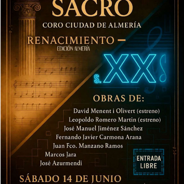 Concierto Sacro. Renacimiento vs actualidad